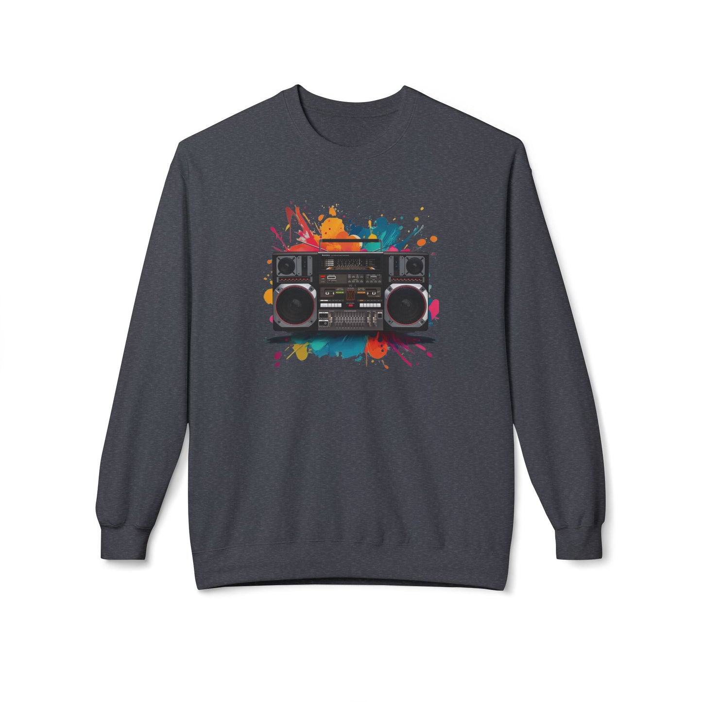 Retro 80's Boombox Sweatshirt (Unisex)