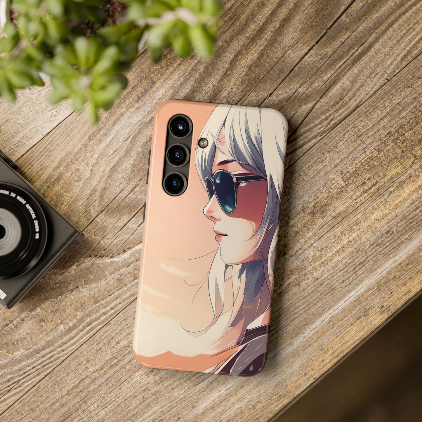 Cool Anime Girl - Tough Phone Case