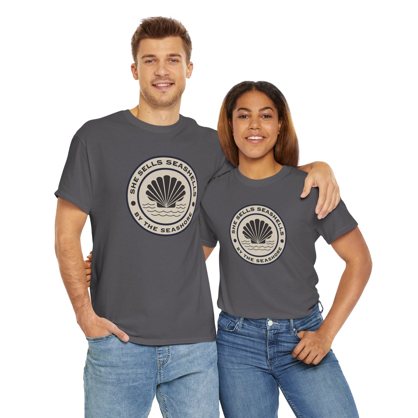 Funny Seashell Tongue Twister Unisex T-Shirt