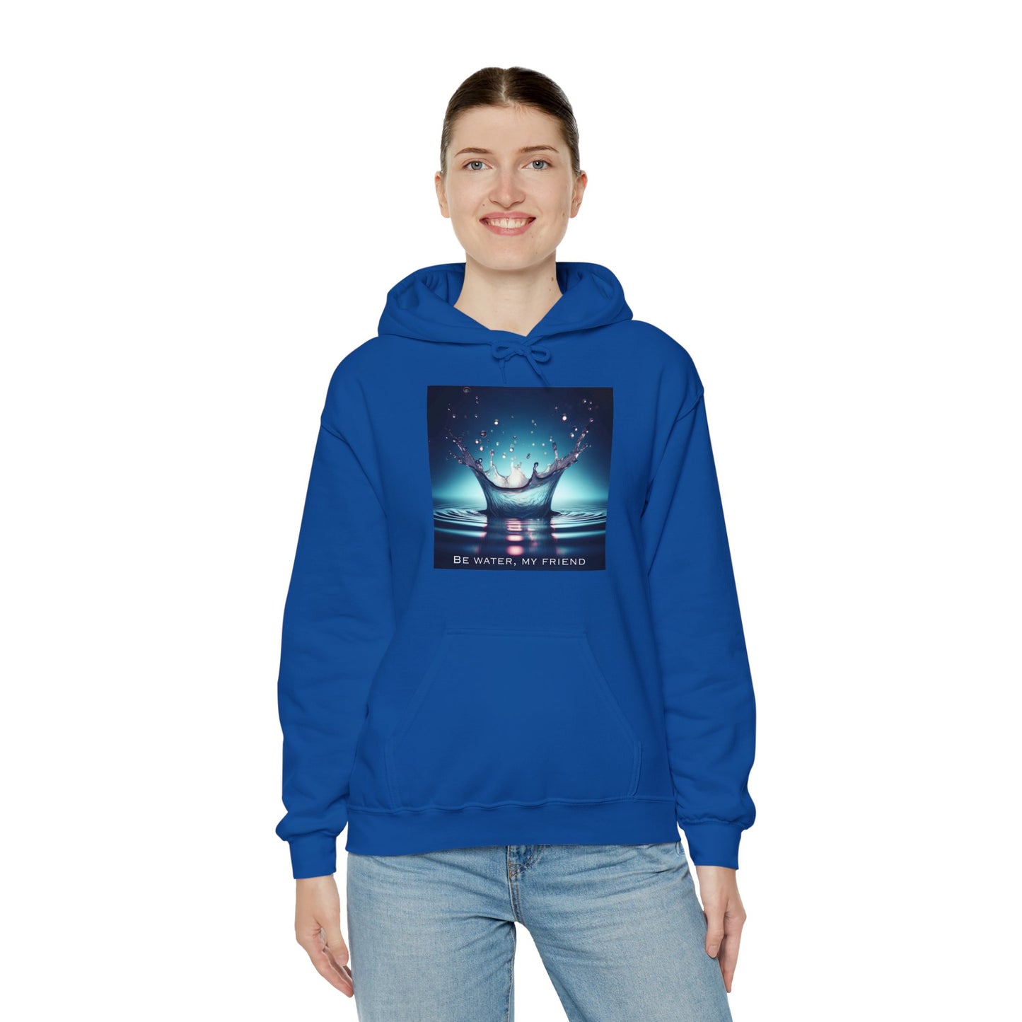 Martial Arts Inspiration Hoodie - 'Be Water, My Friend' (CA)