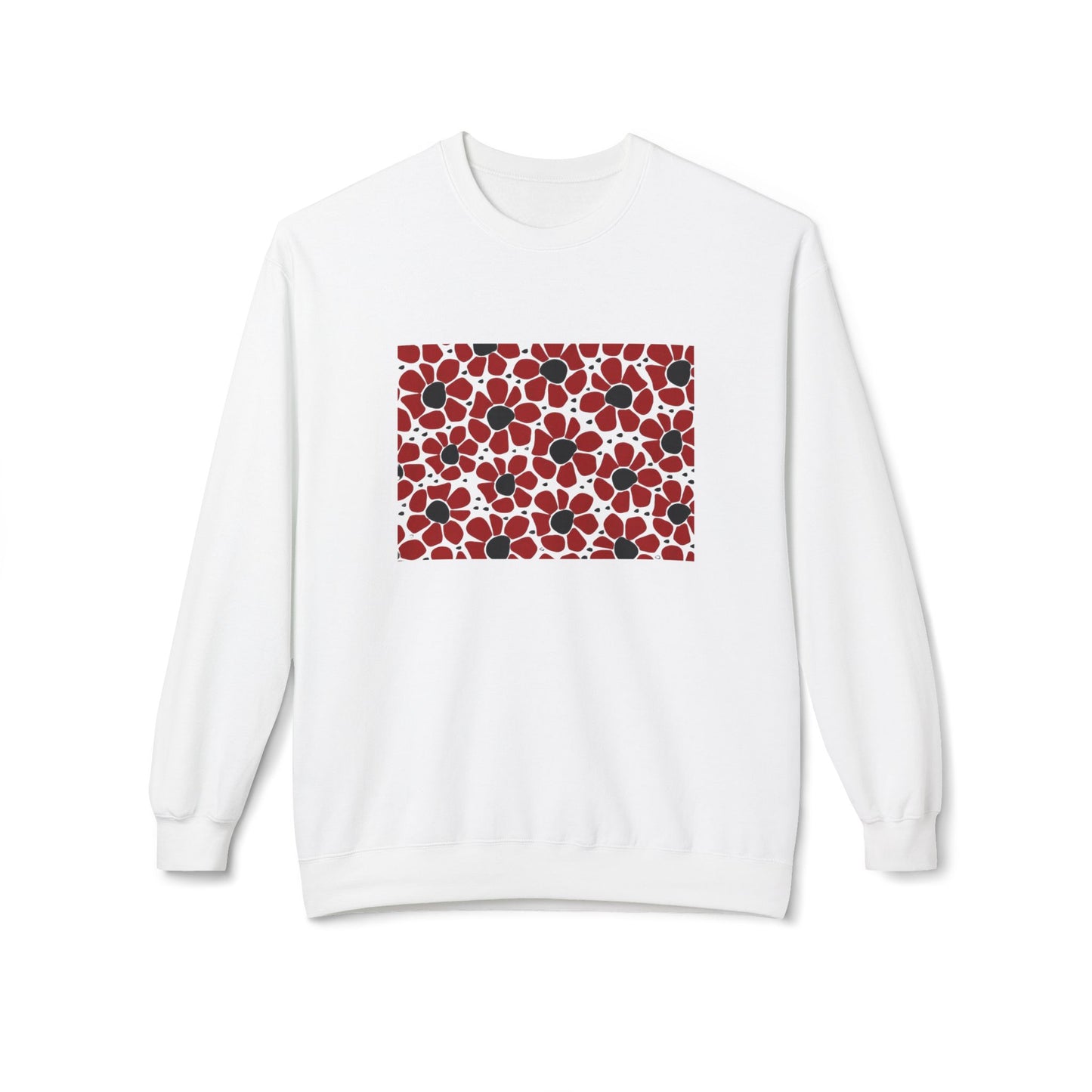 Retro Botanical Floral Pattern Sweatshirt (unisex)