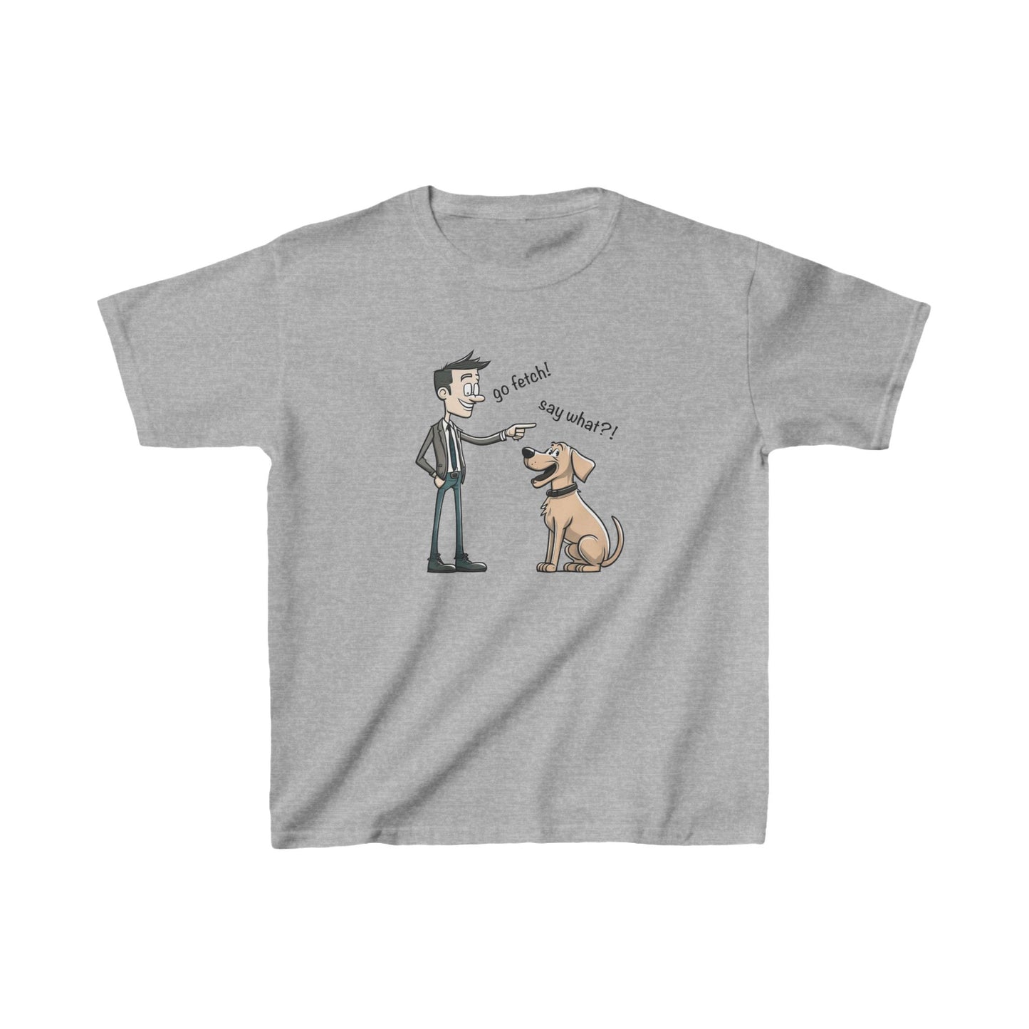 Kids T-Shirt - Funny Dog Design
