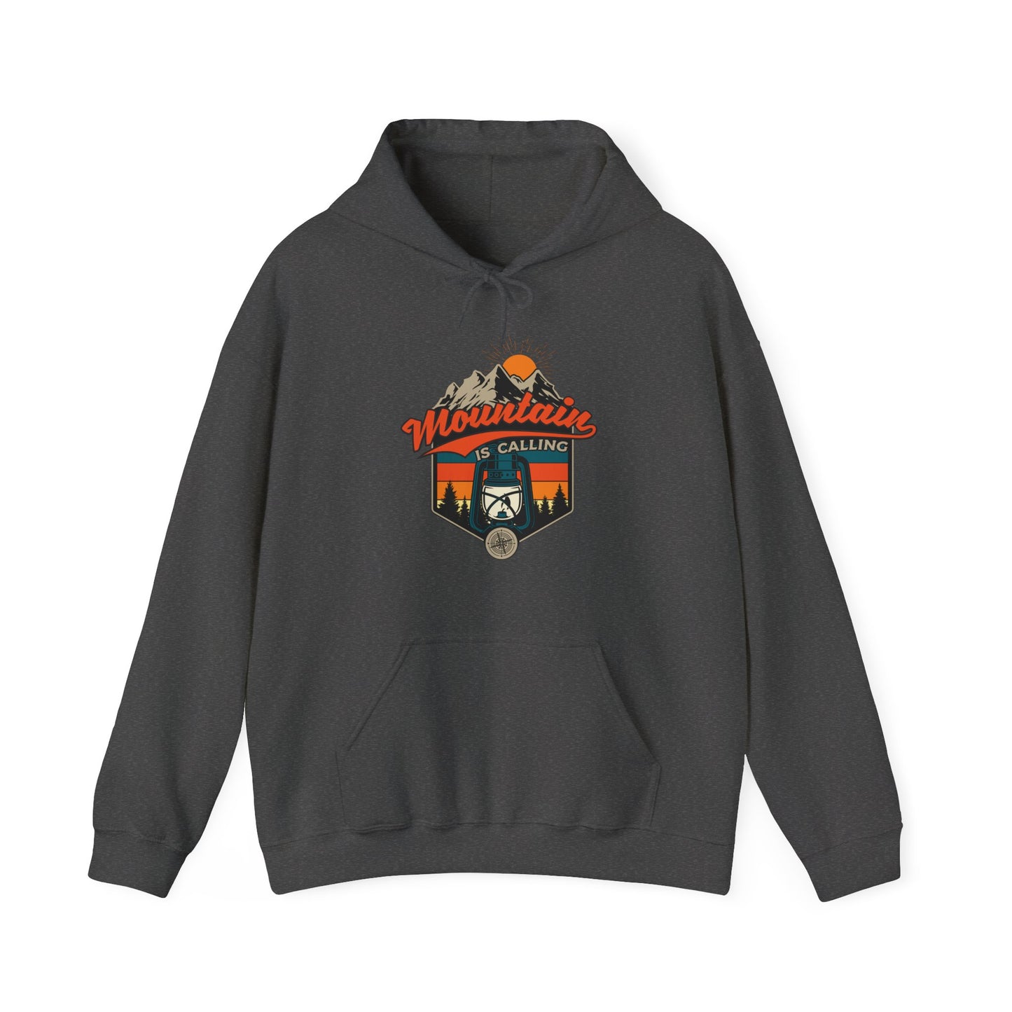 "Mountain is Calling" Hoodie for Nature Lovers (CA)