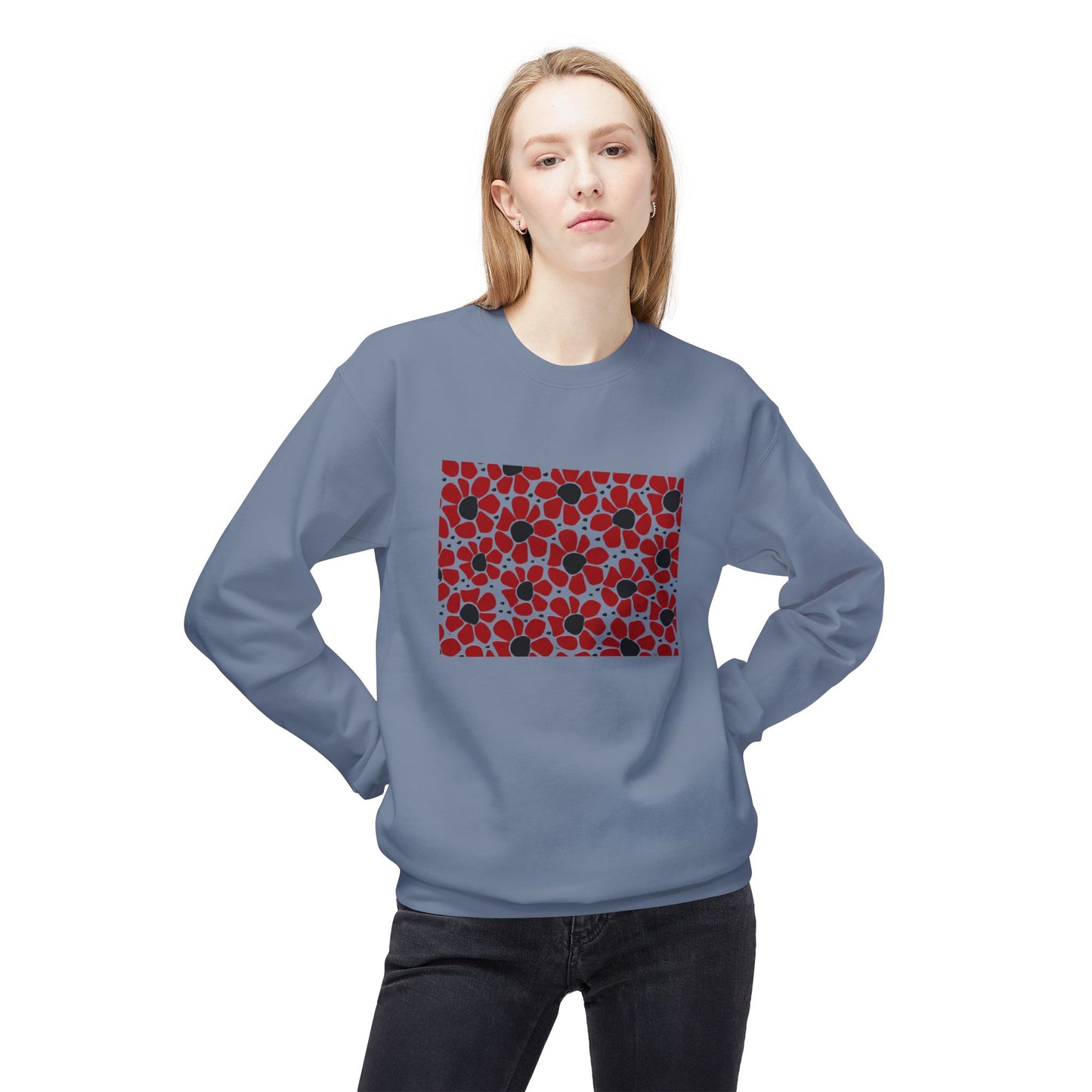 Retro Botanical Floral Pattern Sweatshirt (unisex)