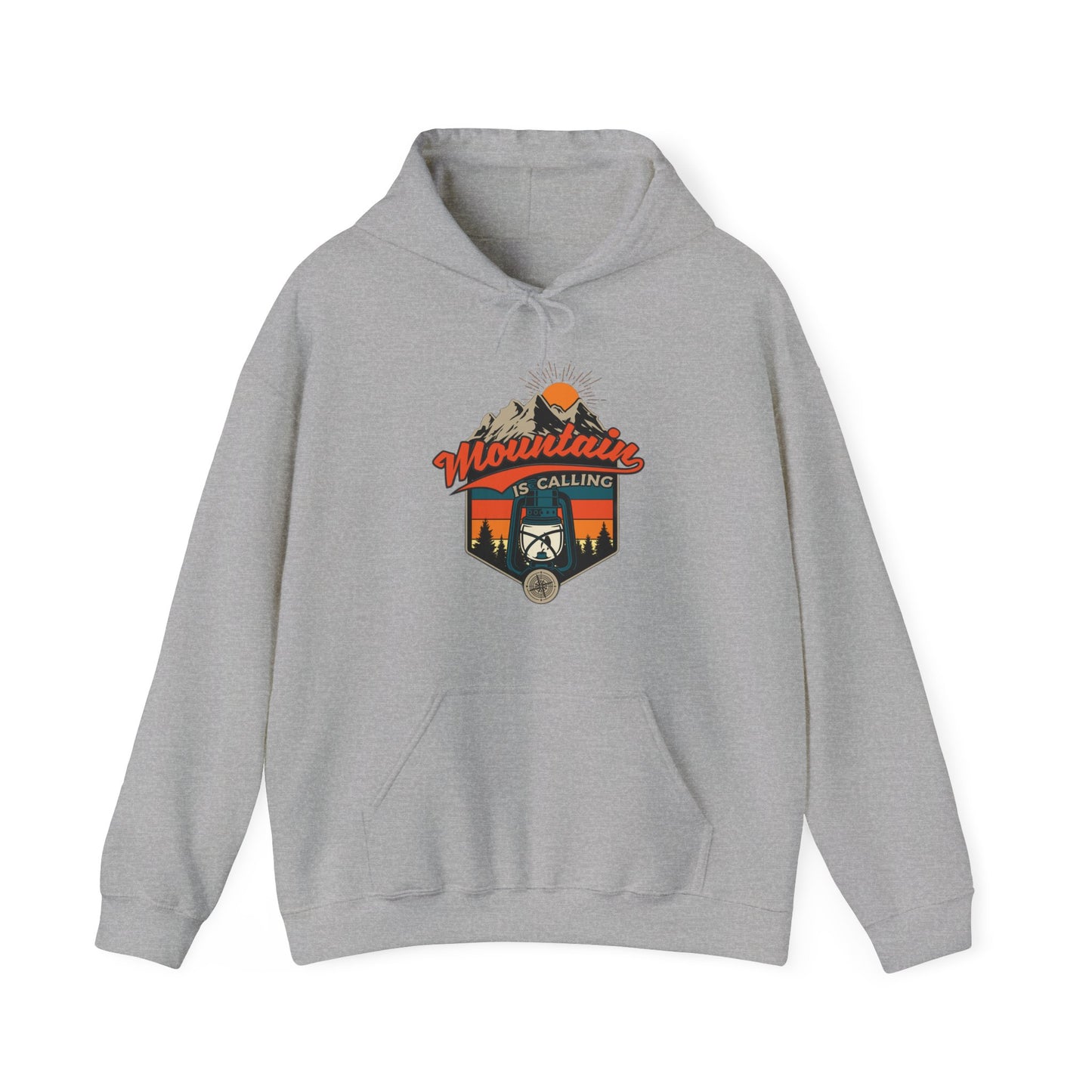 "Mountain is Calling" Hoodie for Nature Lovers (CA)