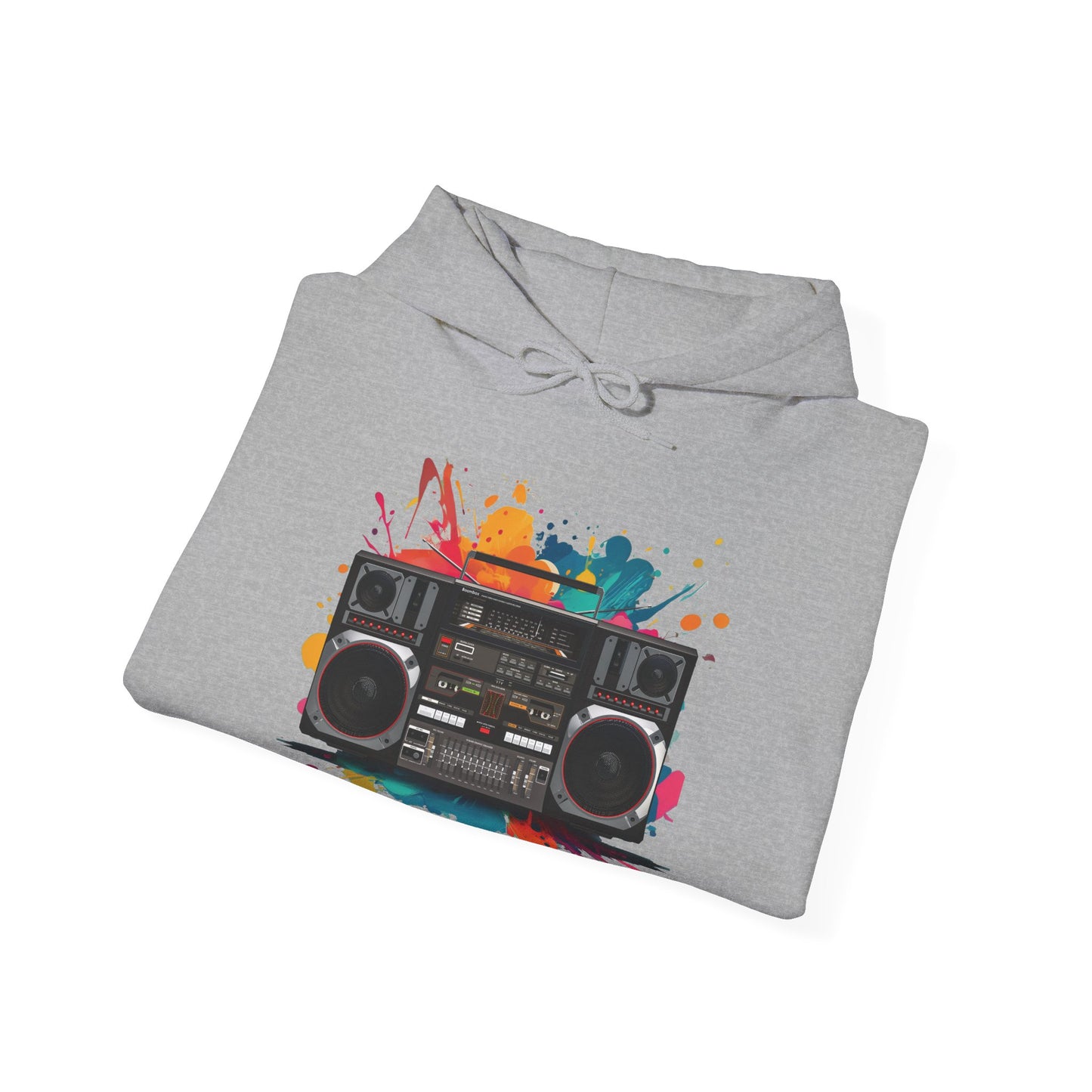 Retro 80's Boombox Hoodie (CA)