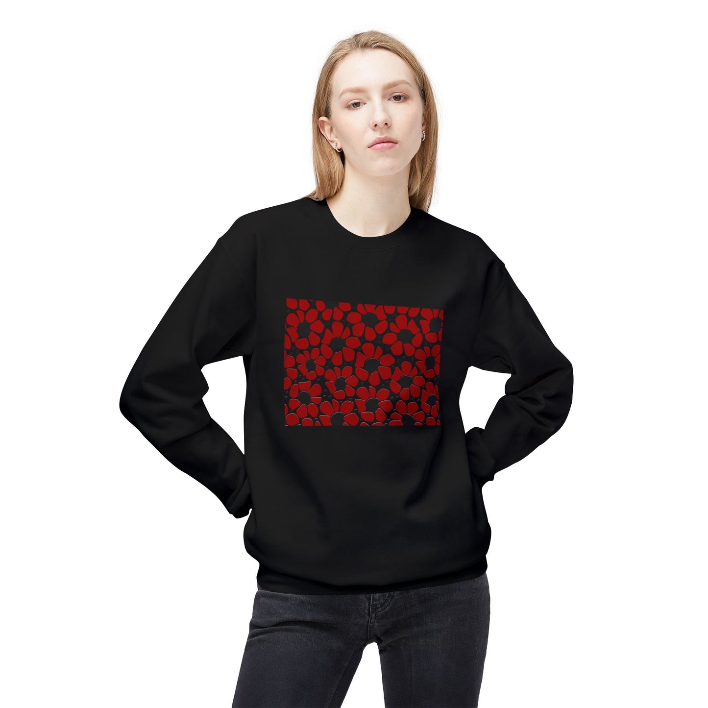 Retro Botanical Floral Pattern Sweatshirt (unisex)
