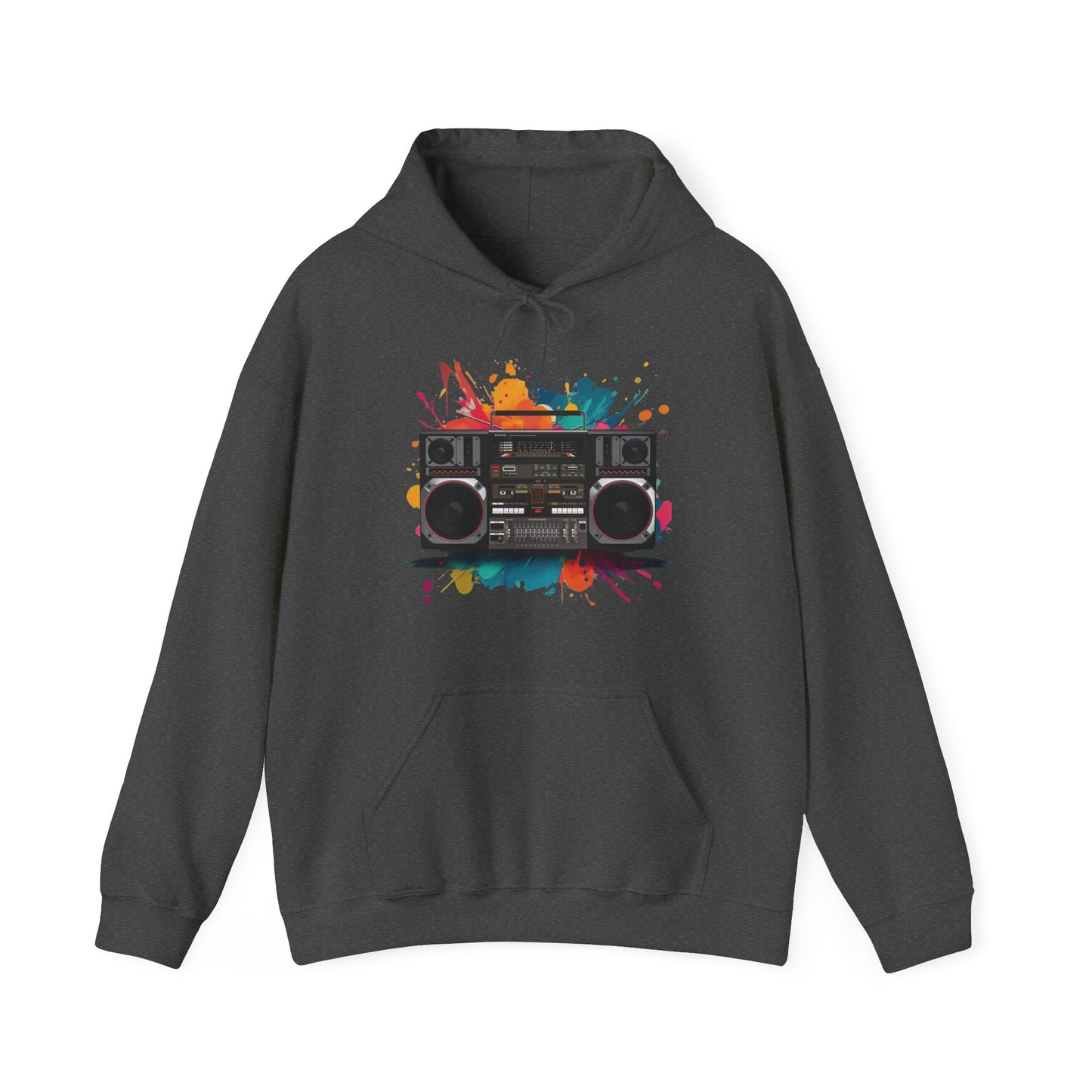 Retro 80's Boombox Hoodie (CA)