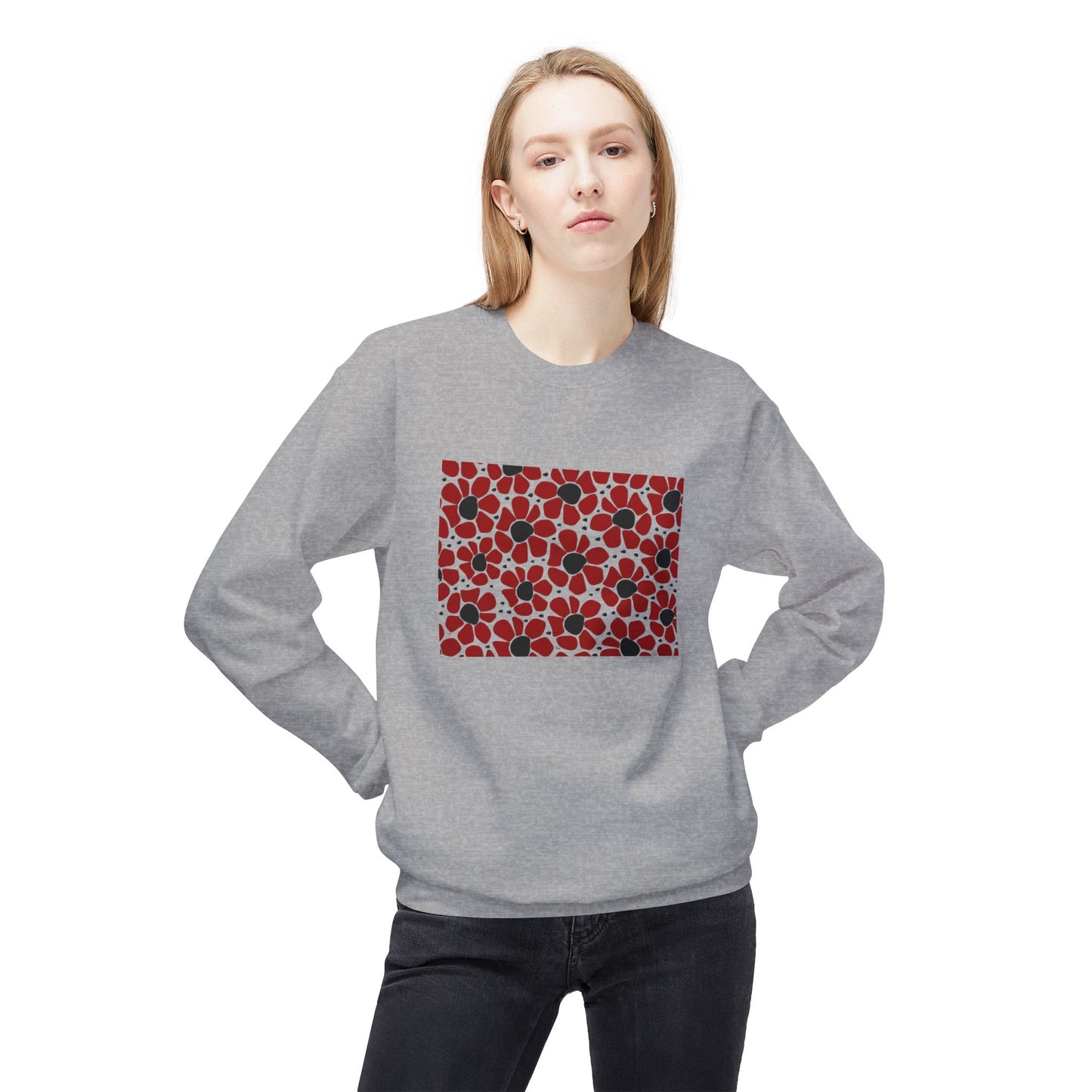 Retro Botanical Floral Pattern Sweatshirt (unisex)
