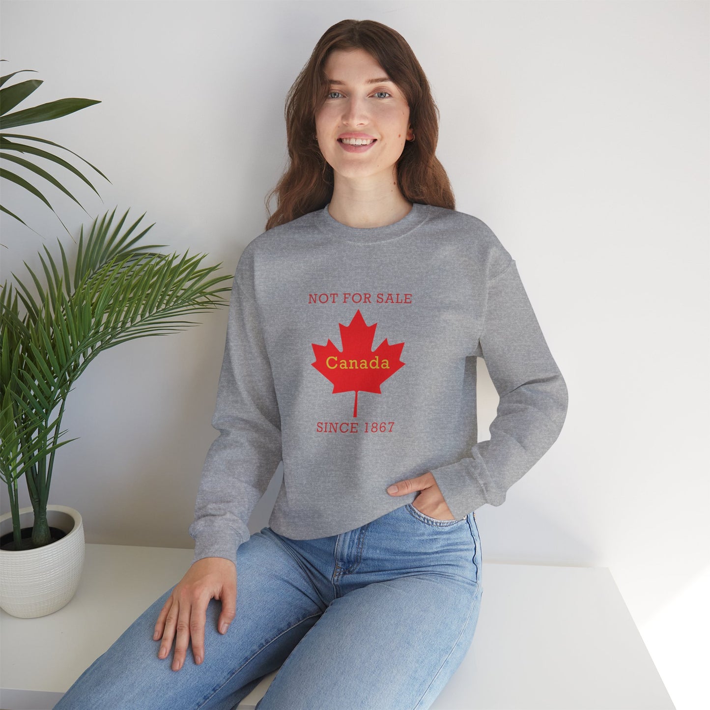 "Canada Is Not For Sell" - Unisex Sweatshirt