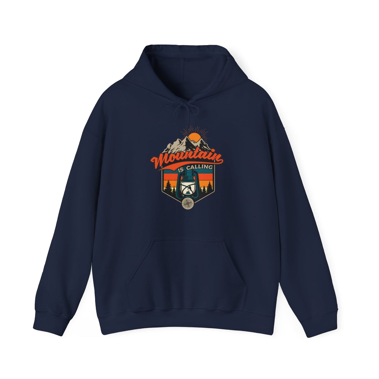"Mountain is Calling" Hoodie for Nature Lovers (CA)
