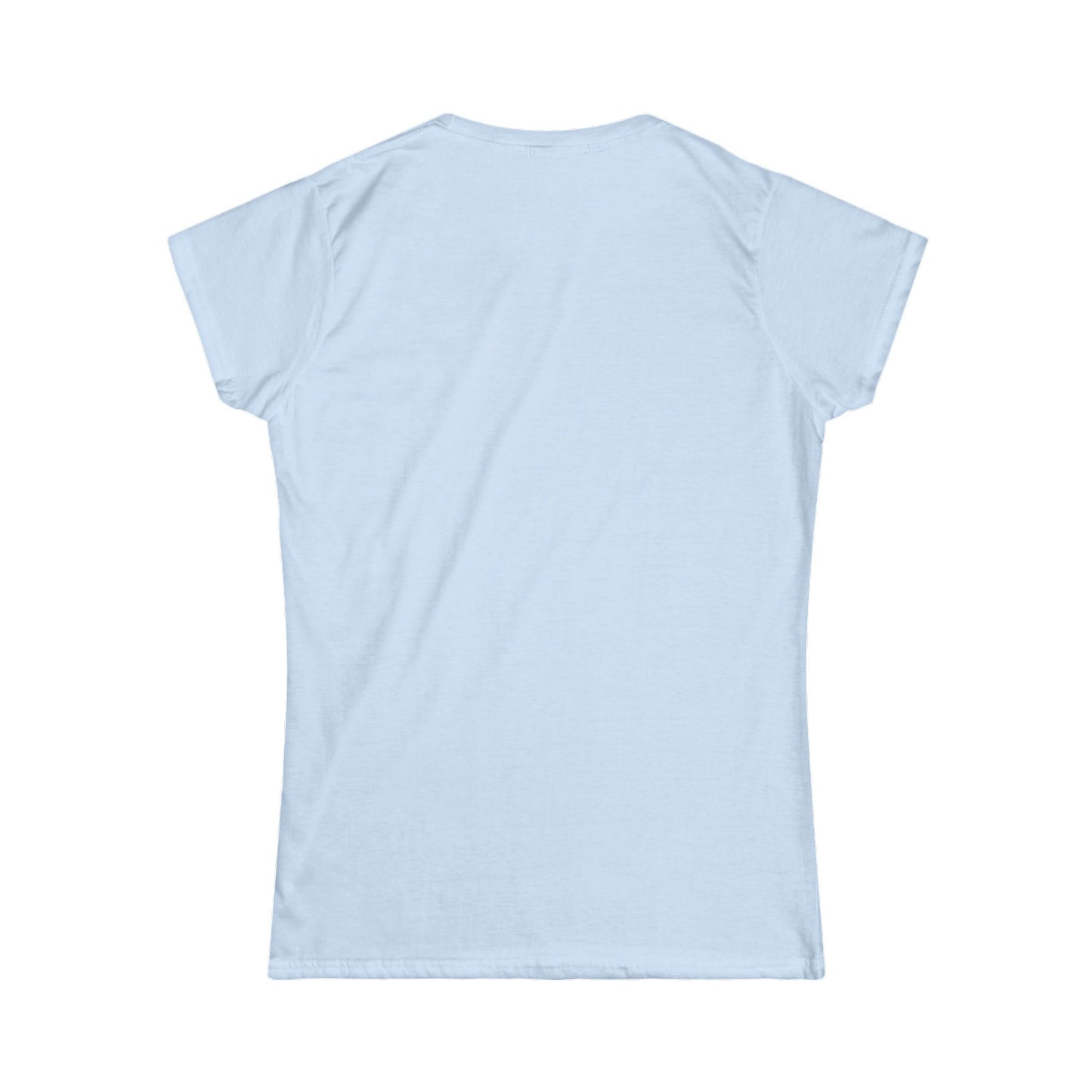 Cartoon Mona Lisa Women's Softstyle Tee